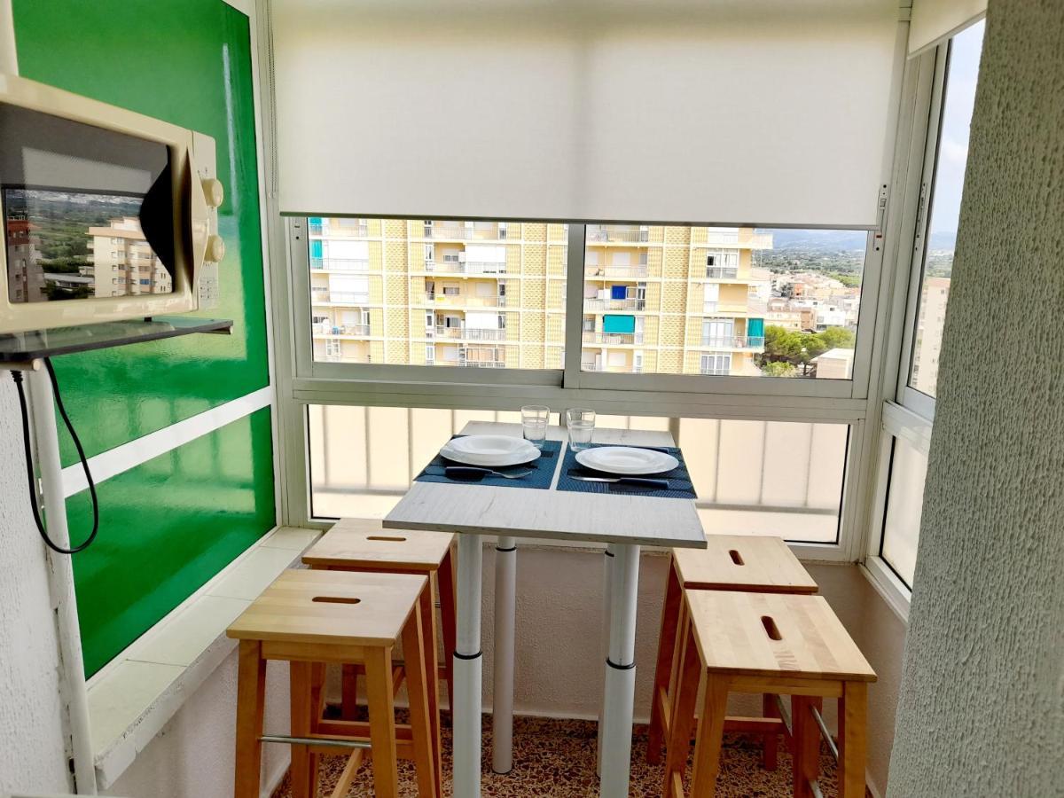 Apartamento Vistas Al Mar, 11 Planta, 50M Playa!! Miramar Exteriér fotografie