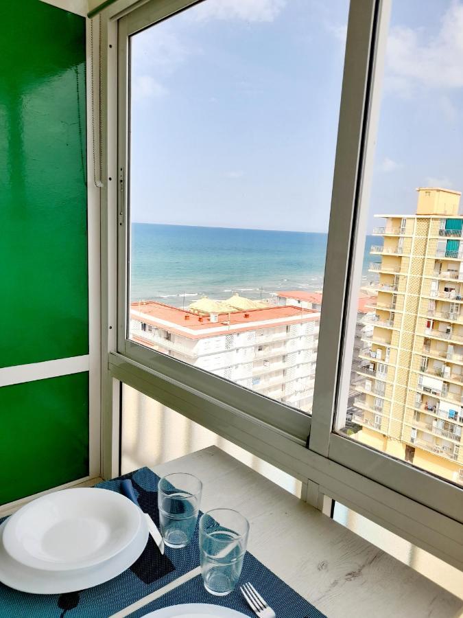 Apartamento Vistas Al Mar, 11 Planta, 50M Playa!! Miramar Exteriér fotografie