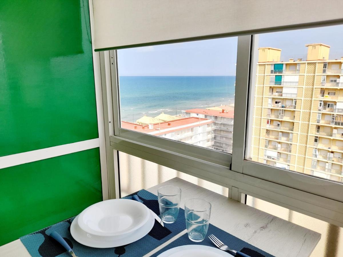 Apartamento Vistas Al Mar, 11 Planta, 50M Playa!! Miramar Exteriér fotografie