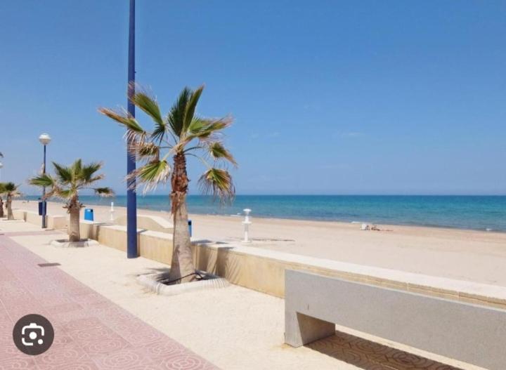 Apartamento Vistas Al Mar, 11 Planta, 50M Playa!! Miramar Exteriér fotografie