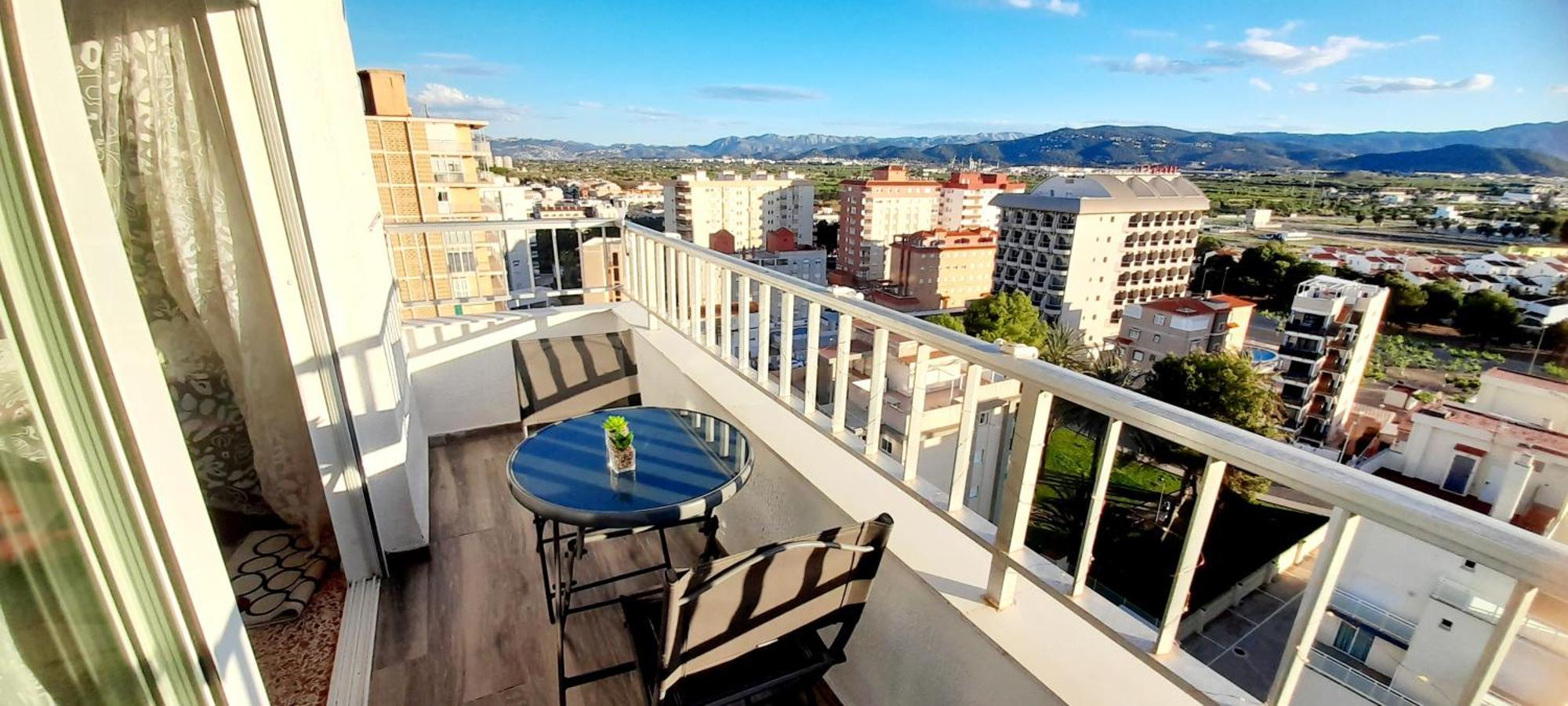 Apartamento Vistas Al Mar, 11 Planta, 50M Playa!! Miramar Exteriér fotografie