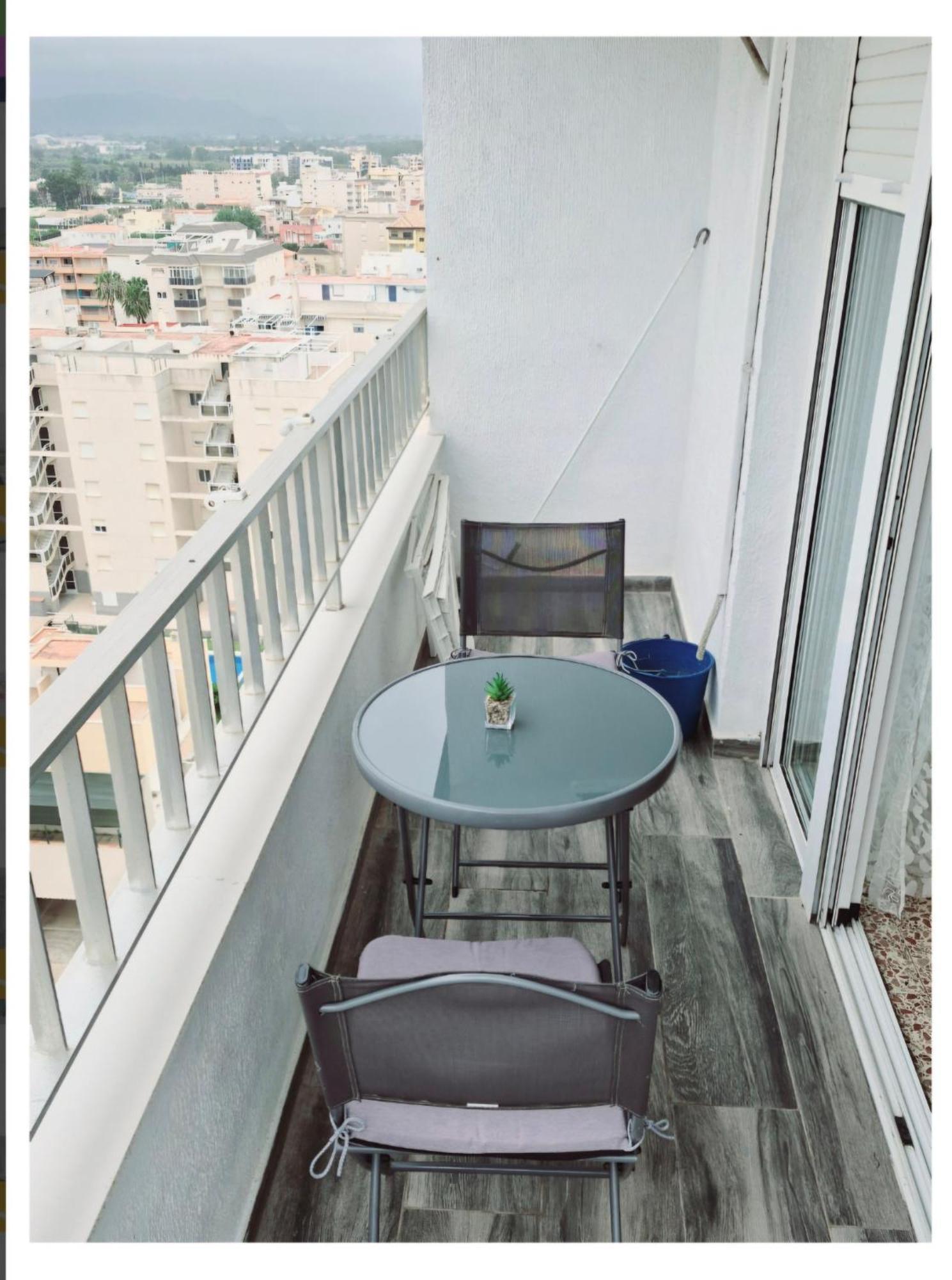 Apartamento Vistas Al Mar, 11 Planta, 50M Playa!! Miramar Exteriér fotografie